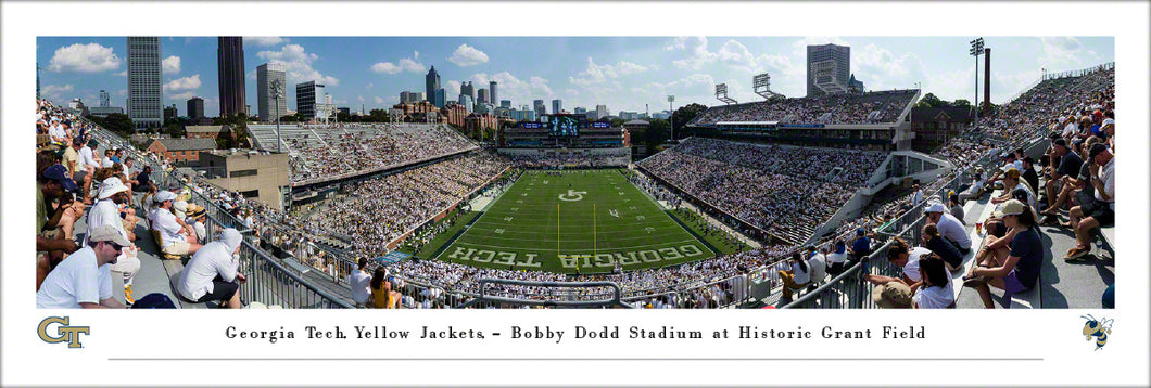 Georgia Tech Yellow Jackets Bobby Dodd Stadium at Grant Field Panoramic Picture