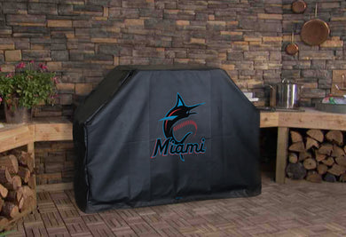 Miami Marlins Grill Cover - 60