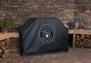 Milwaukee Brewers Grill Cover - 60"