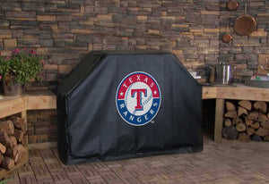 Texas Rangers Grill Cover - 72"