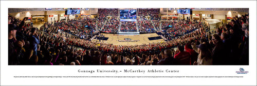 Gonzaga Bulldogs Basketball McCarthey Athletic Center Panoramic Picture