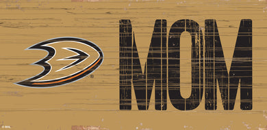 Anaheim Ducks MOM Wood Sign - 6