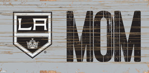 Los Angeles Kings MOM Wood Sign - 6"x12"