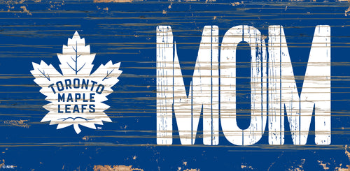 Toronto Maple Leafs MOM Wood Sign - 6