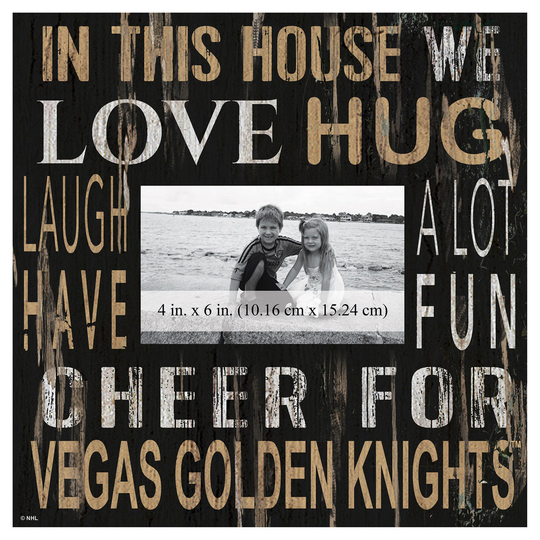 Vegas Golden Knights In This House Picture Frame