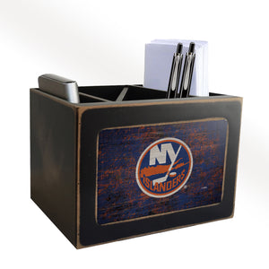 New York Islanders Distressed Desktop Organizer