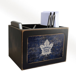 Toronto Maple Leafs Distressed Desktop Organizer