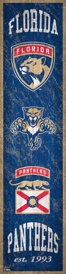Florida Panthers Heritage Banner Wood Sign - 6