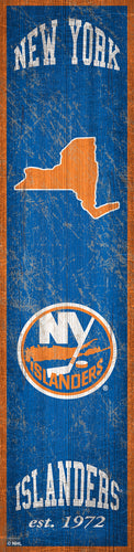 New York Islanders Heritage Banner Wood Sign - 6