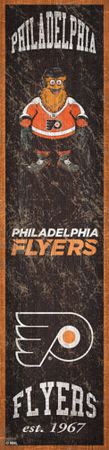 Philadelphia Flyers Heritage Banner Wood Sign - 6