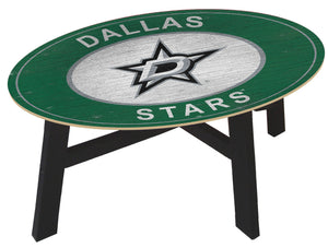 Dallas Stars Heritage Logo Wood Coffee Table