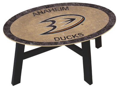 Anaheim Ducks Team Color Wood Coffee Table