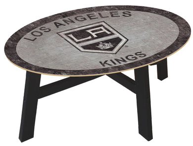 Los Angeles Kings Team Color Wood Coffee Table