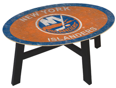 New York Islanders Team Color Wood Coffee Table