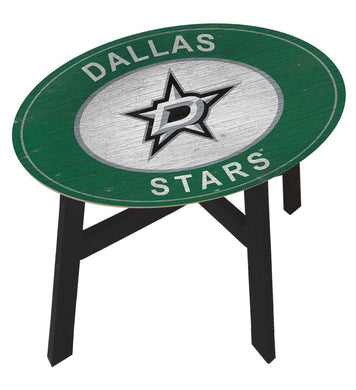 Dallas Stars Heritage Logo Wood Side Table