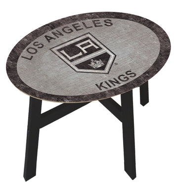Los Angeles Kings Team Color Wood Side Table