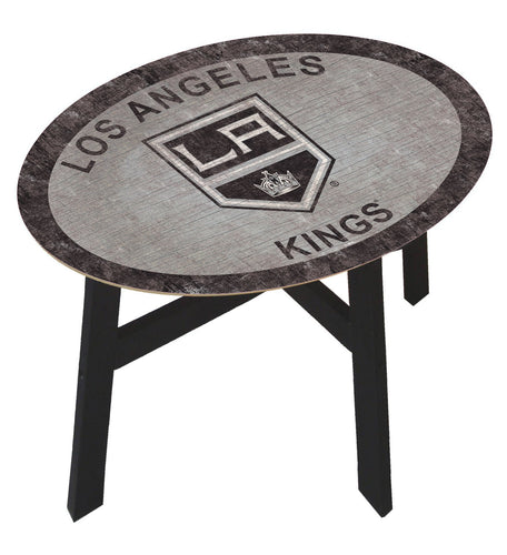 Los Angeles Kings Team Color Wood Side Table