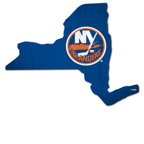 New York Islanders Team Color Logo State Sign