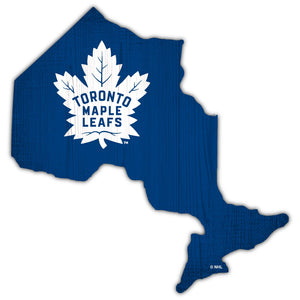 Toronto Maple Leafs Team Color Logo State Sign
