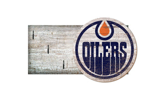 Edmonton Oilers Key Holder 6"x12"