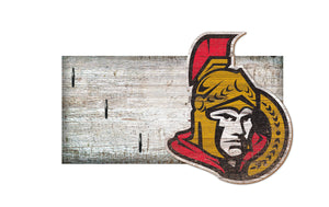 Ottawa Senators Key Holder 6"x12"