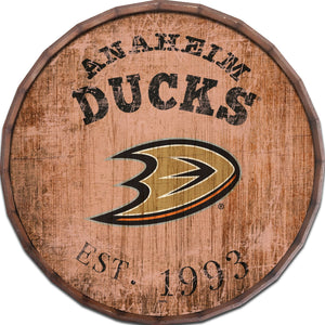 Anaheim Ducks Established Date Barrel Top -24"