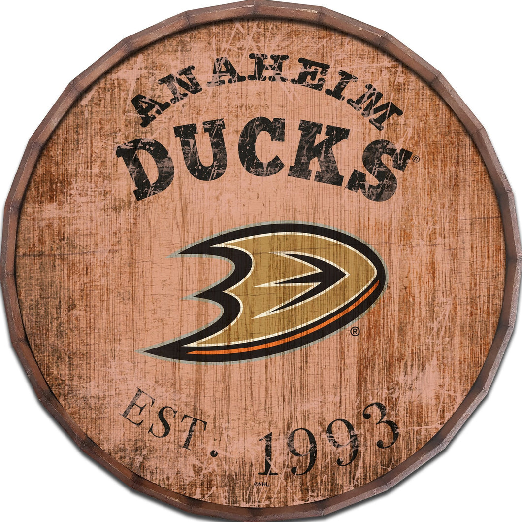 Anaheim Ducks Established Date Barrel Top -24