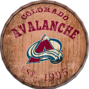 Colorado Avalanche  Established Date Barrel Top -24"