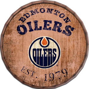 Edmonton Oilers Established Date Barrel Top 