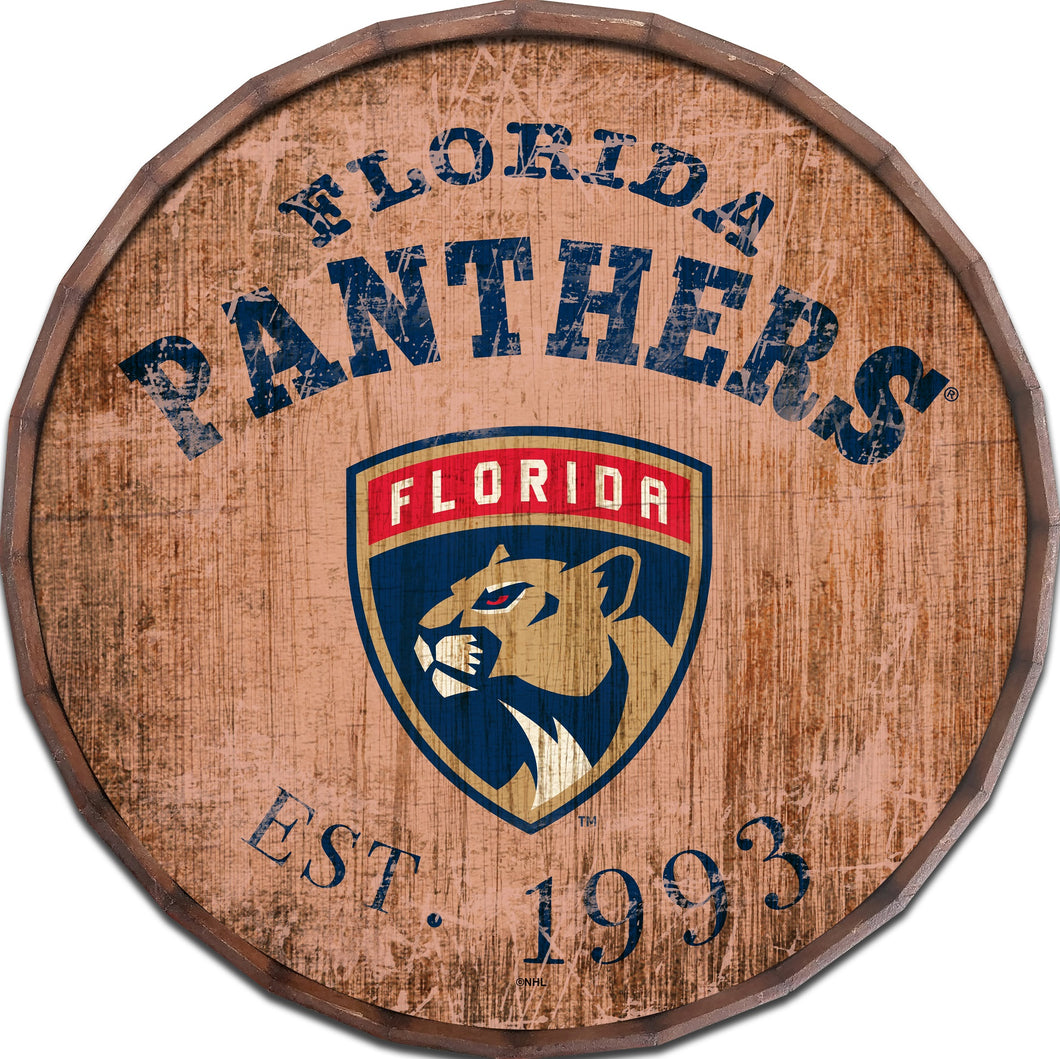 Florida Panthers Established Date Barrel Top