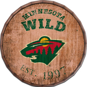 Minnesota Wild Established Date Barrel Top 
