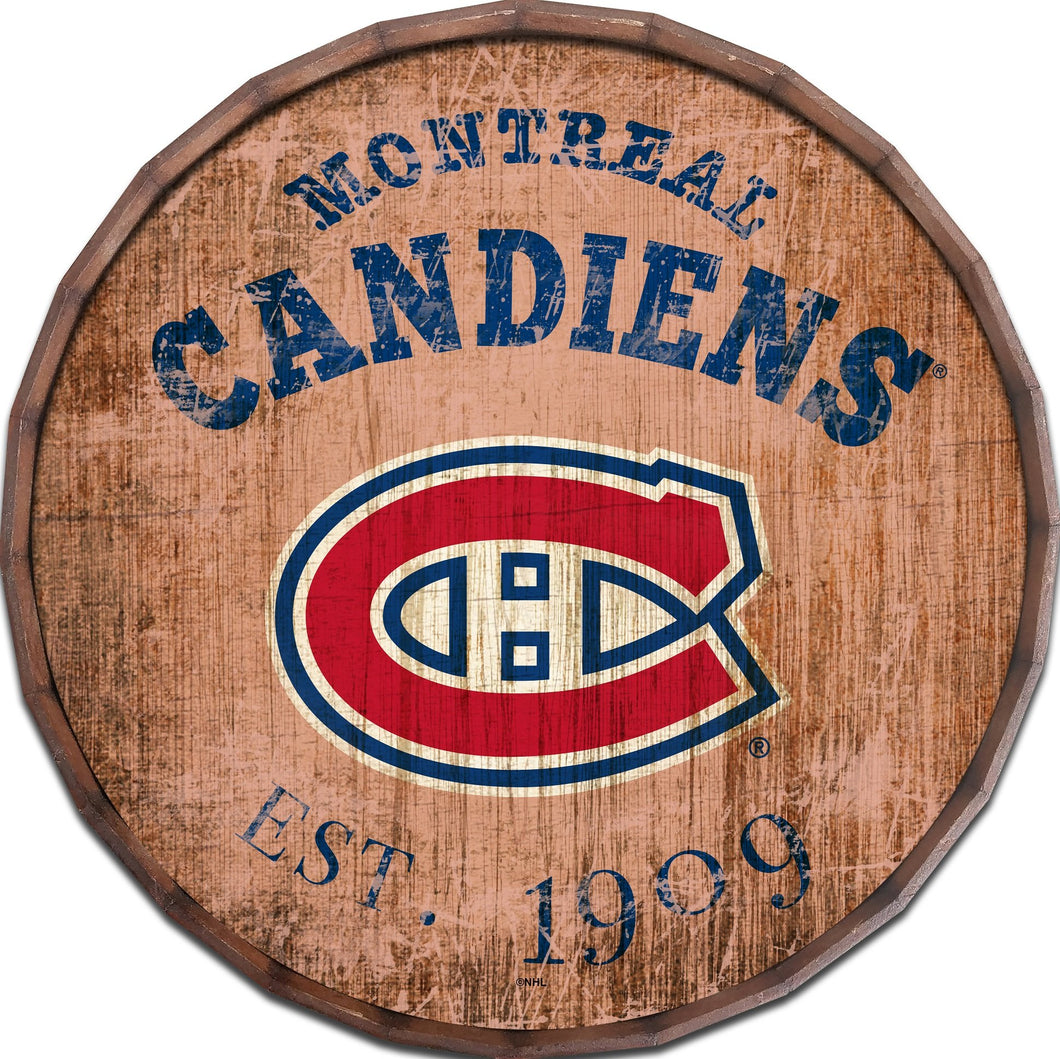 Montreal Canadiens Established Date Barrel Top -24