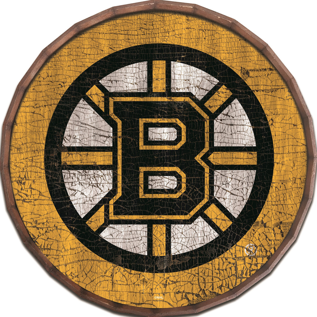 Boston Bruins Brown Framed Logo Jersey Display Case