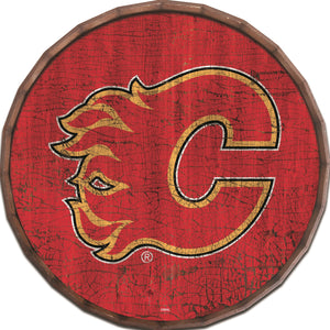 Calgary Flames Cracked Color Barrel Top 