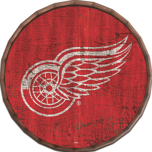 Detroit Red Wings Cracked Color Barrel Top