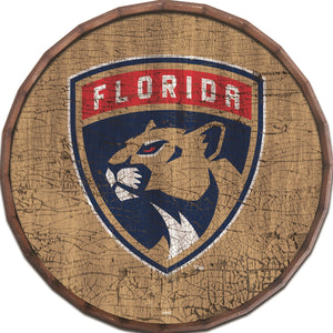 Florida Panthers Cracked Color Barrel Top -24"
