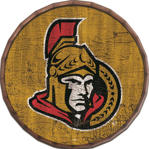 Ottawa Senators Cracked Color Barrel Top -24"