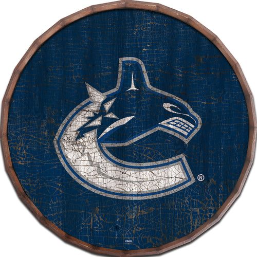 Vancouver Canucks Cracked Color Barrel Top