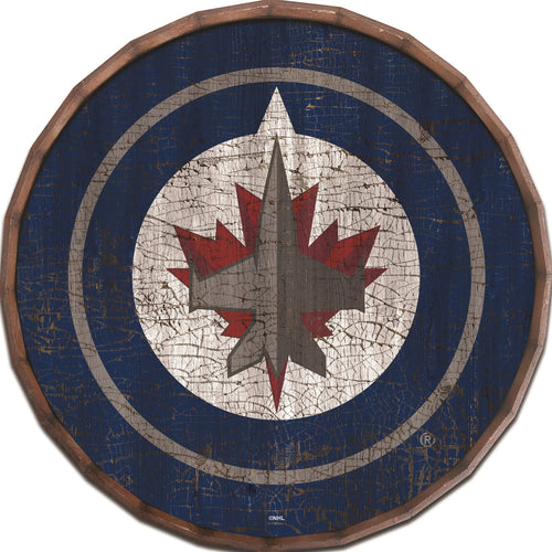 Winnipeg Jets Cracked Color Barrel Top -24