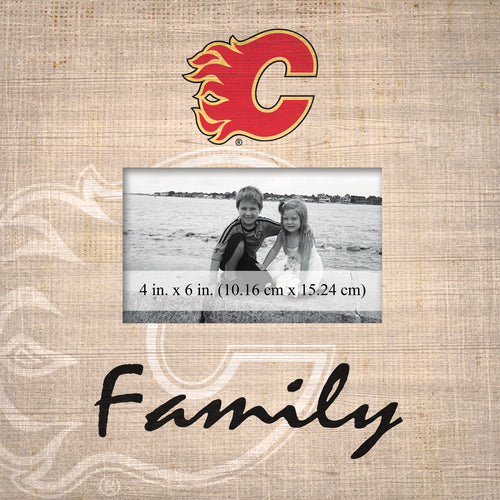 Calgary Flames Family Picture Frame