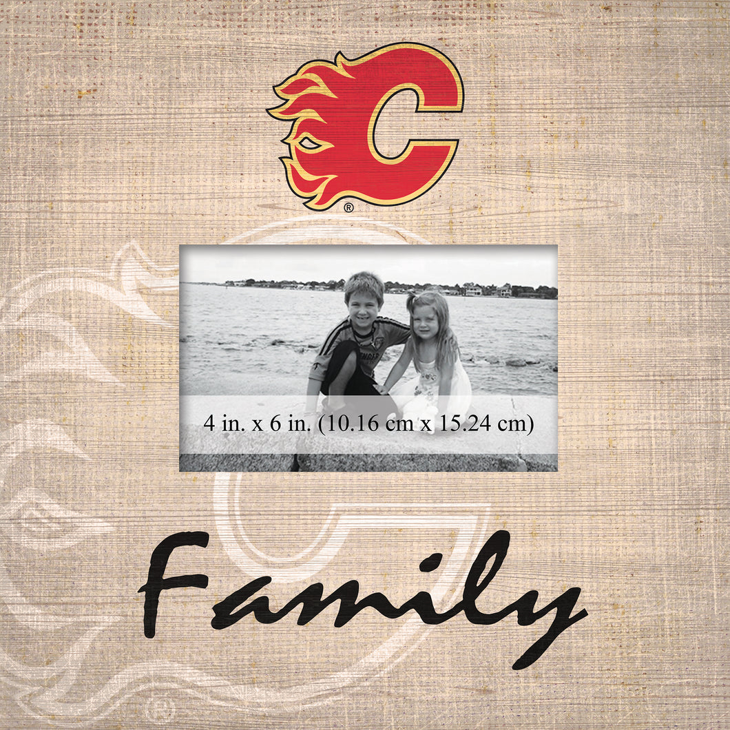 Calgary Flames Family Picture Frame