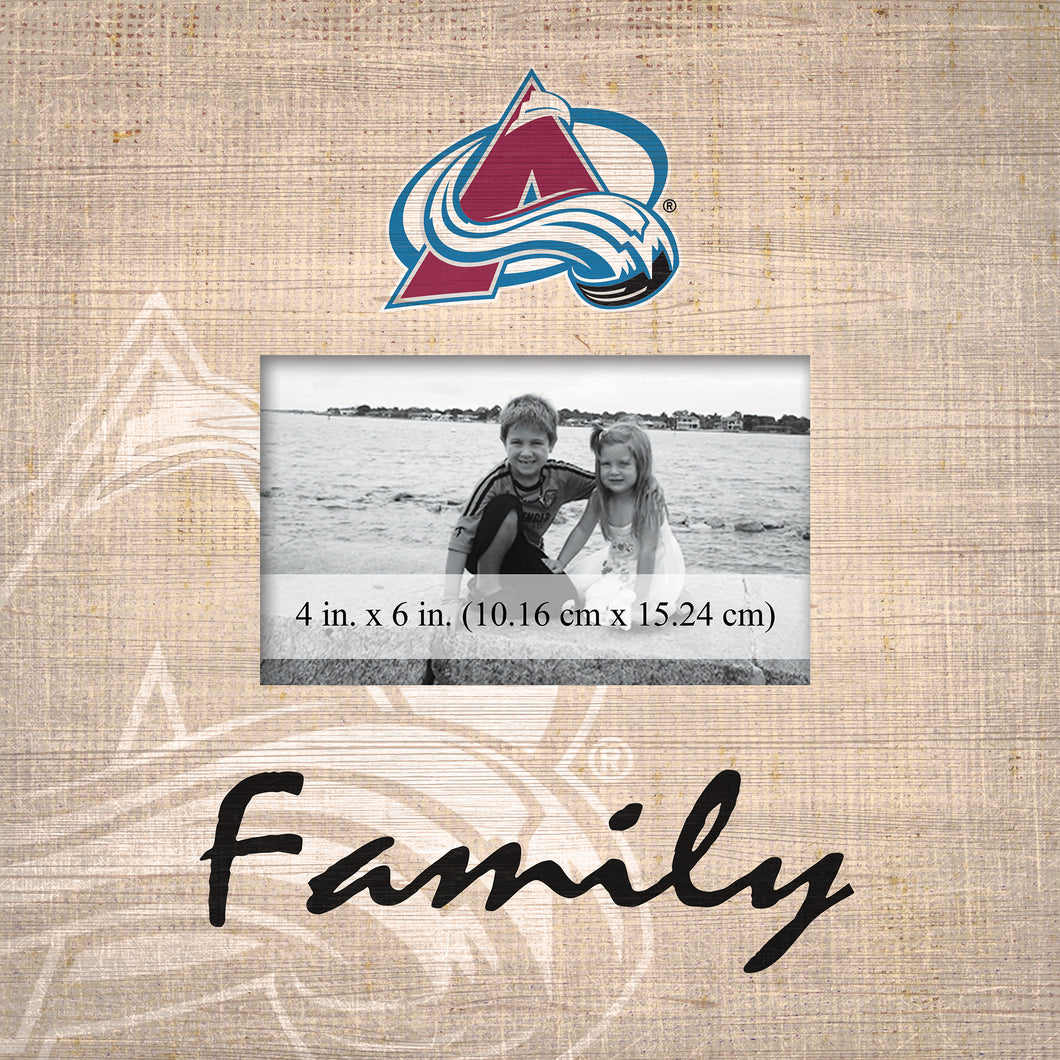 Colorado Avalanche Family Picture Frame