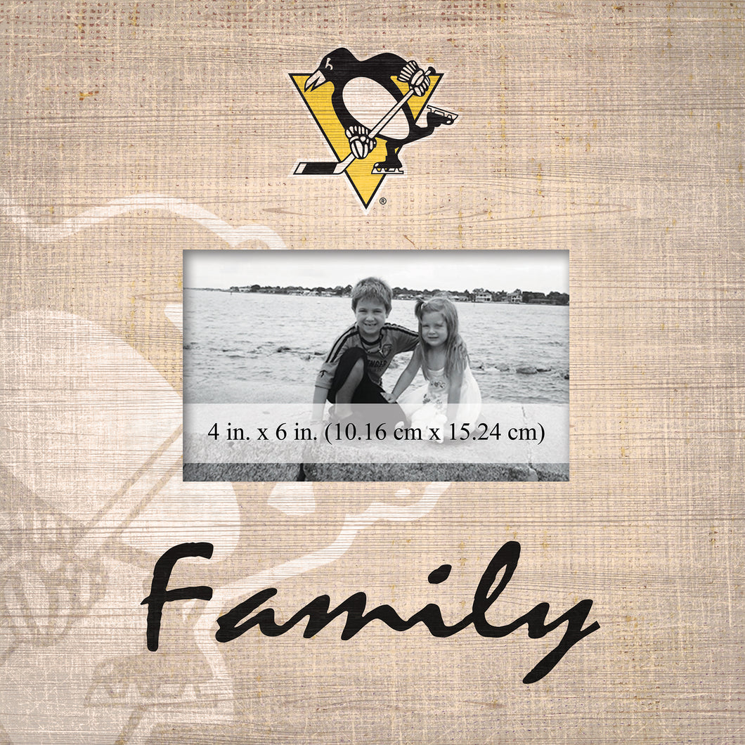 Pittsburgh Penguins Family Picture Frame