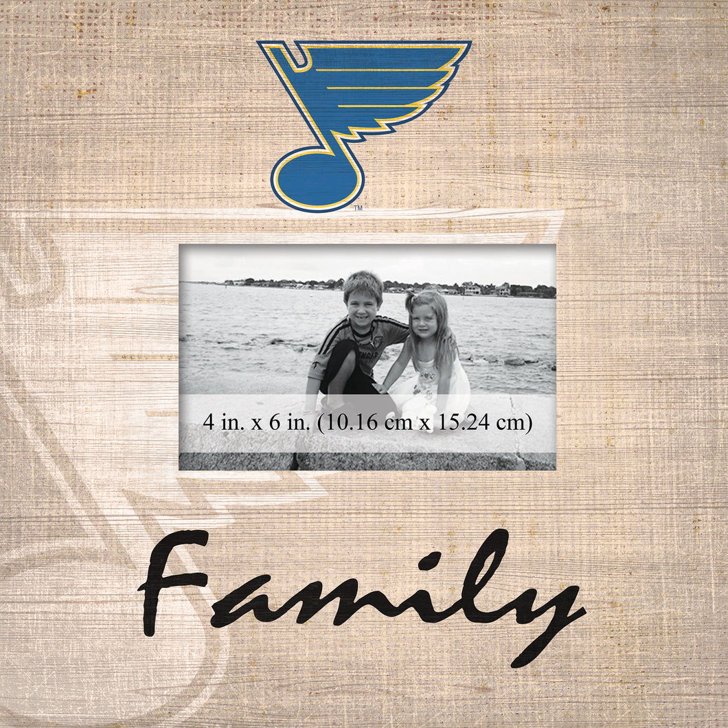 St. Louis Blues Family Picture Frame