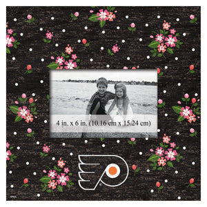 Philadelphia Flyers Floral Picture Frame