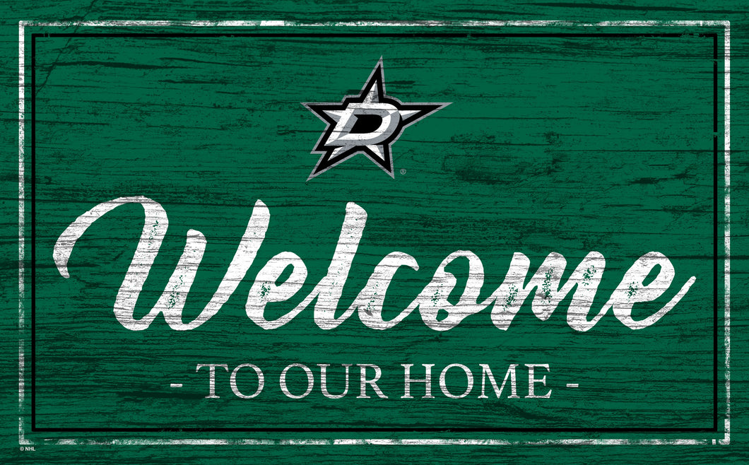 Dallas Stars Welcome Sign