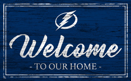 Tampa Bay Lightning Welcome Sign
