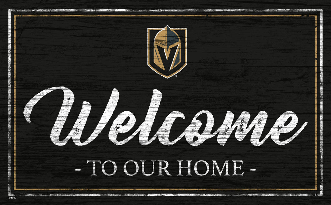 Vegas Golden Knights Welcome Sign 