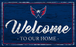 Washington Capitals Welcome Sign