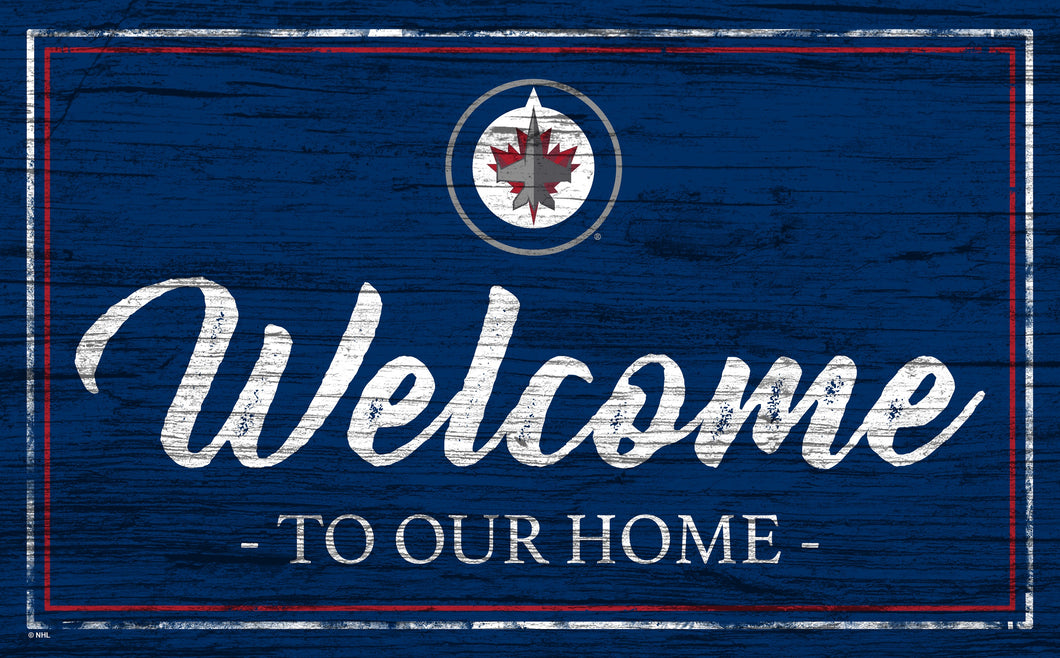 Winnipeg Jets Welcome Sign